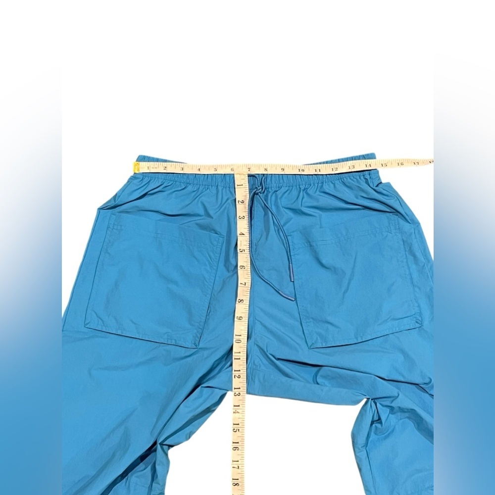 Free People Movement Pant Womens Fly By Night Drawstring Wavy Blue Hiking Small - Picture 10 of 13